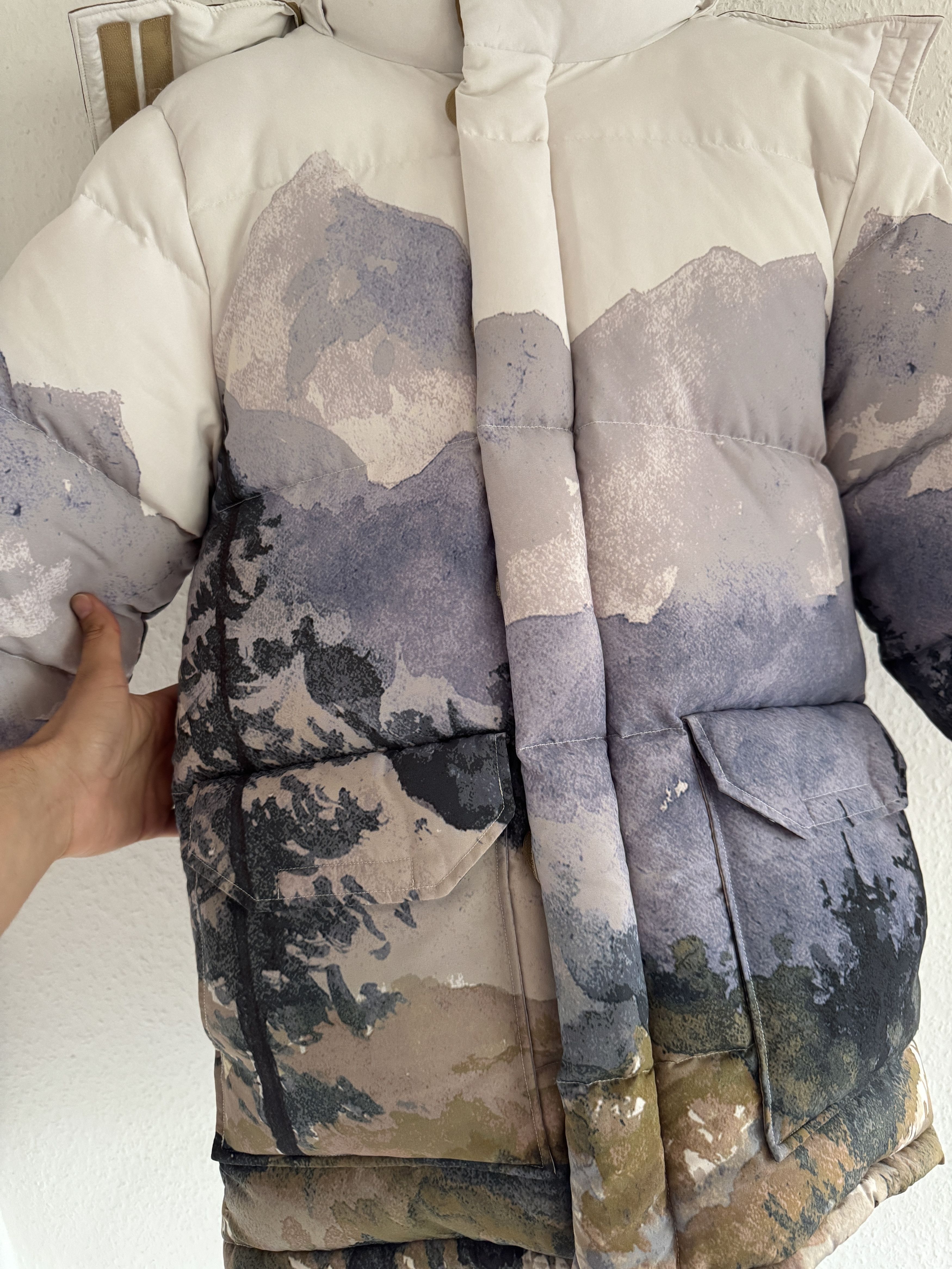 Gucci × The North Face Gucci x North Face Mountain Print Puffer Size US XS / EU 42 / 0 - 5 Thumbnail