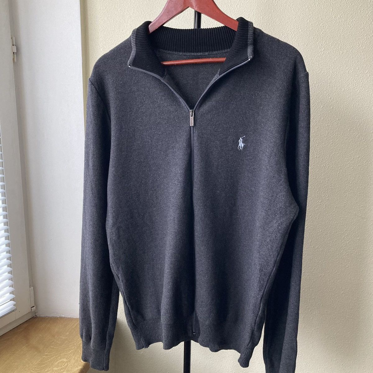 Vintage Ralph Lauren Style Zip Sweatshirt Zip Old Money Casual Style Size US XL / EU 56 / 4 - 1 Thumbnail