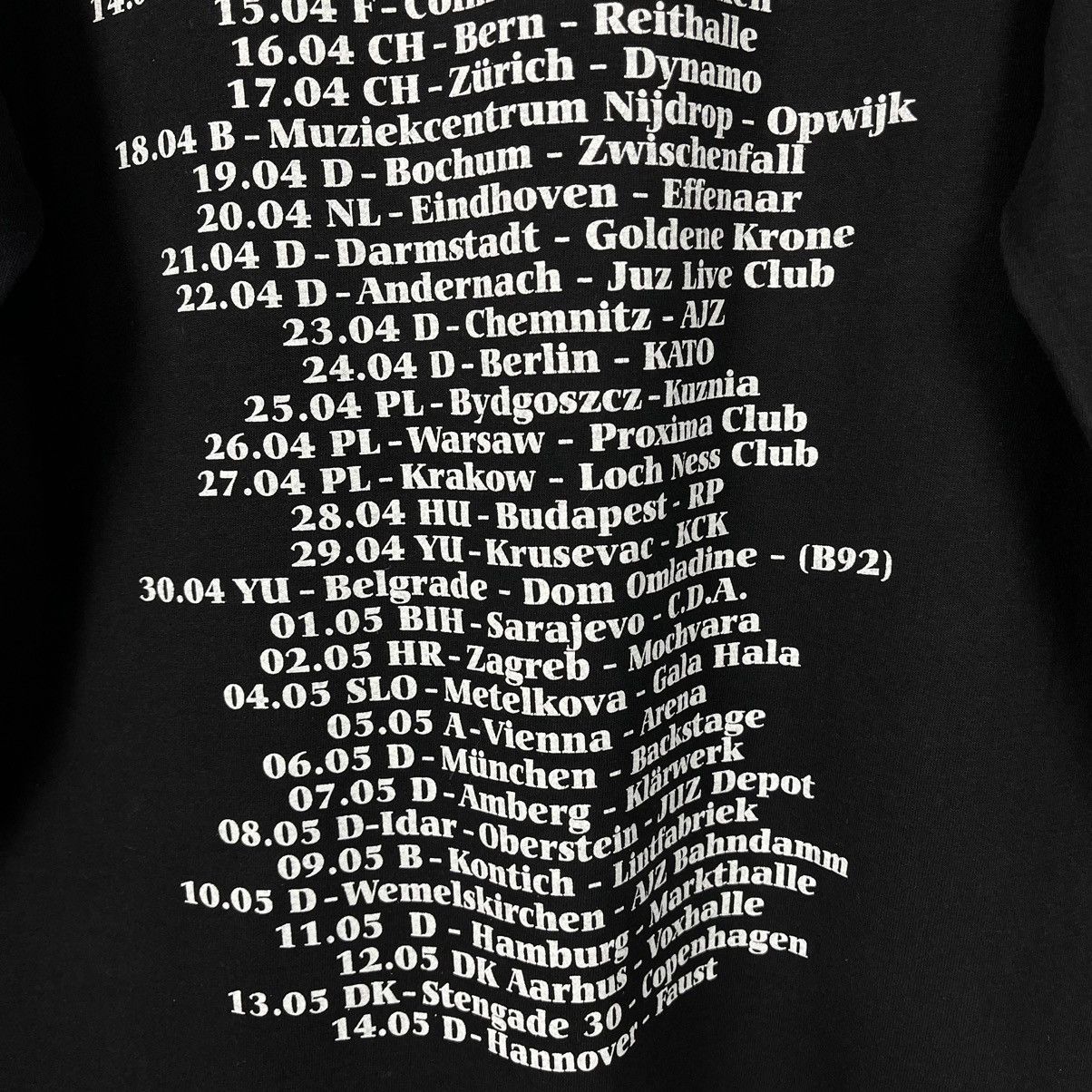 Band Tees Vintage Dirty Rotten Imbeciles DRI rare tour longsleeve 2004 Size US L / EU 52-54 / 3 - 15 Thumbnail