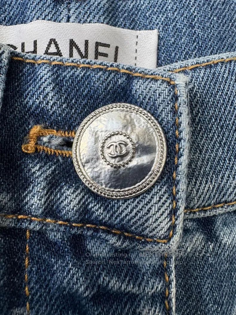 Chanel Chanel 25p The most popular medium blue wide-leg version p Size 42" / US 20 - 4 Thumbnail