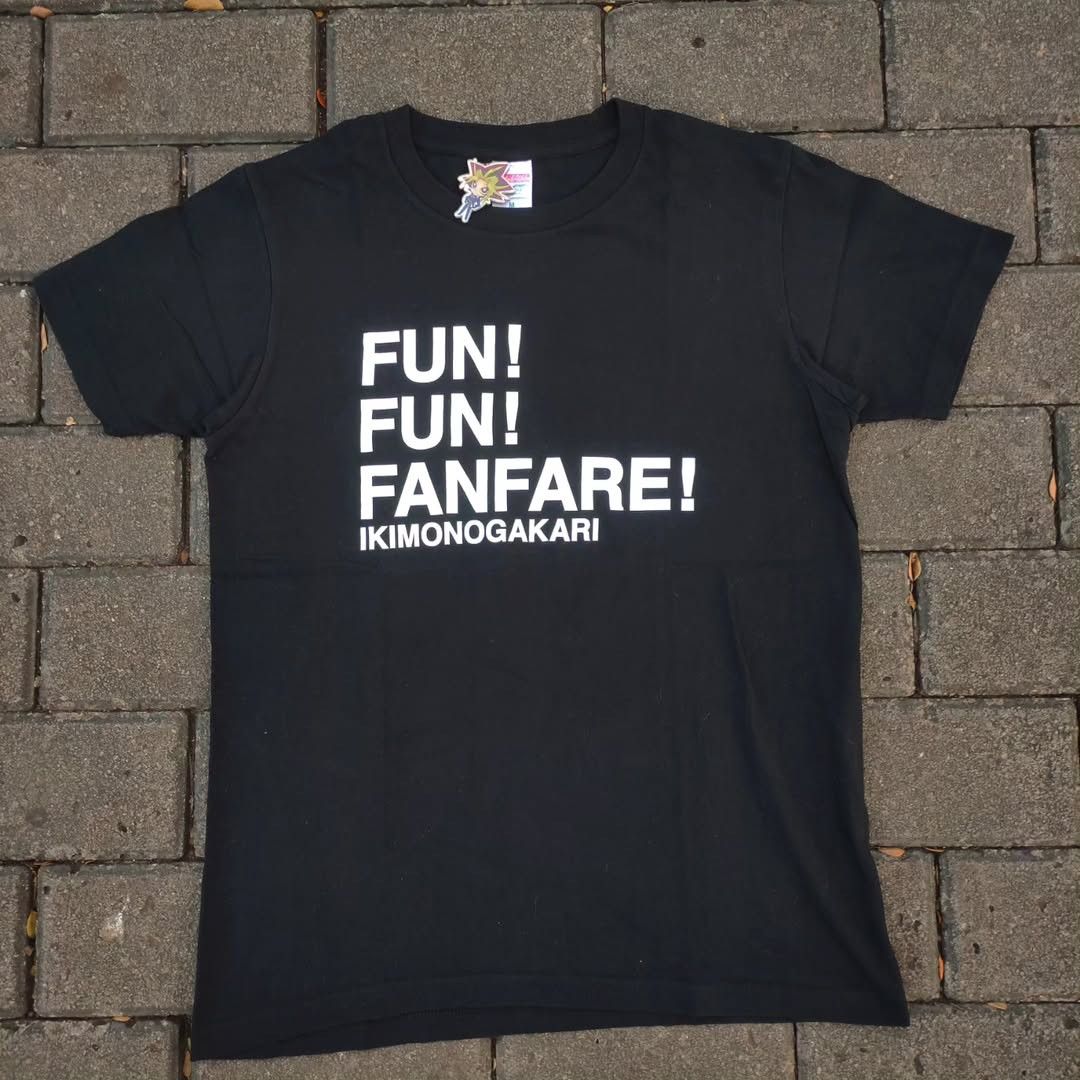 Band Tees Ikimonogakari Fun! Fun! Fanfare! Album 2014 Japan Band Tee Size US M / EU 48-50 / 2 - 1 Thumbnail