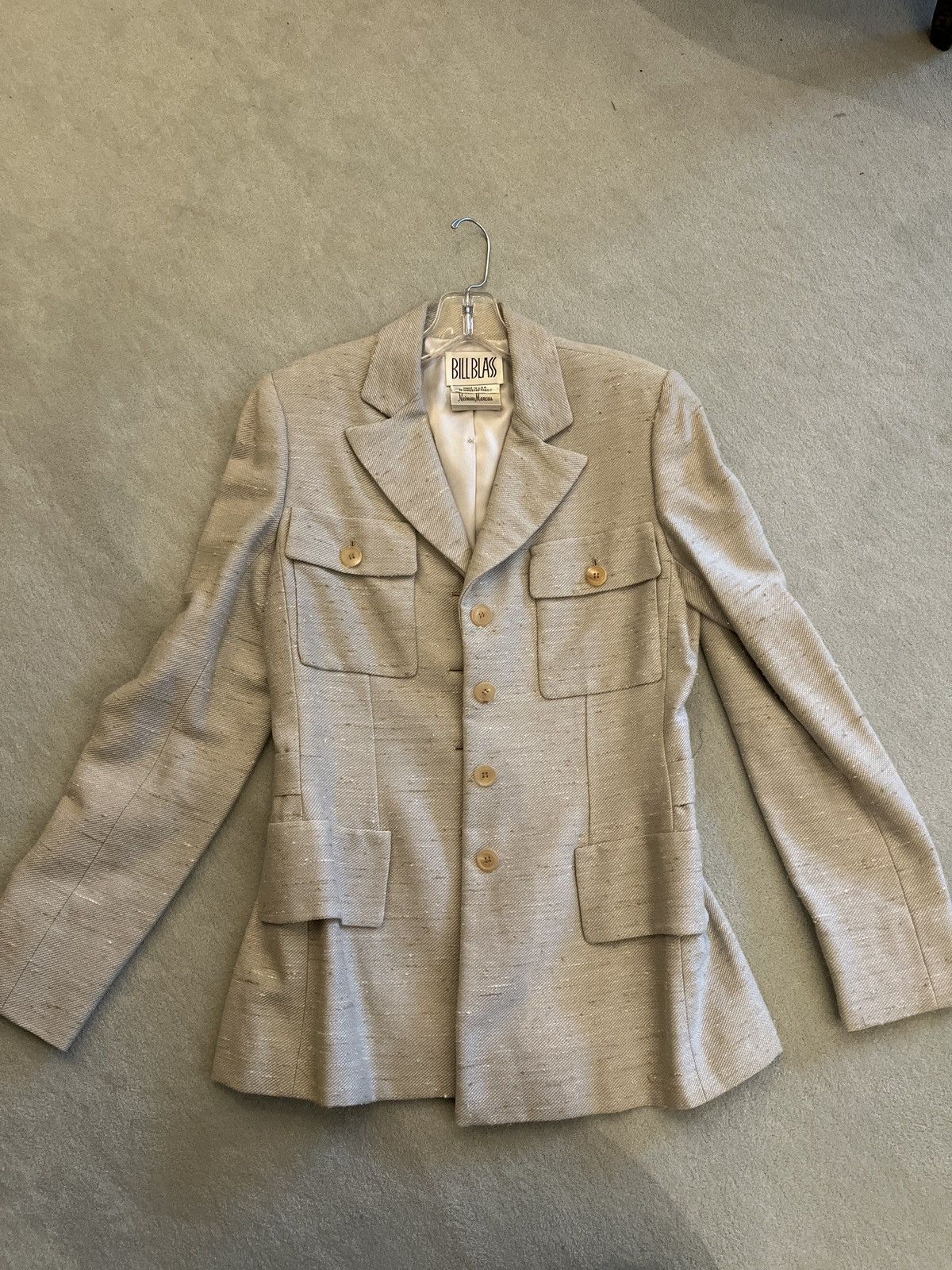 Bill Blass Bill Blass Grey Blazer Size M / US 6-8 / IT 42-44 - 3 Thumbnail