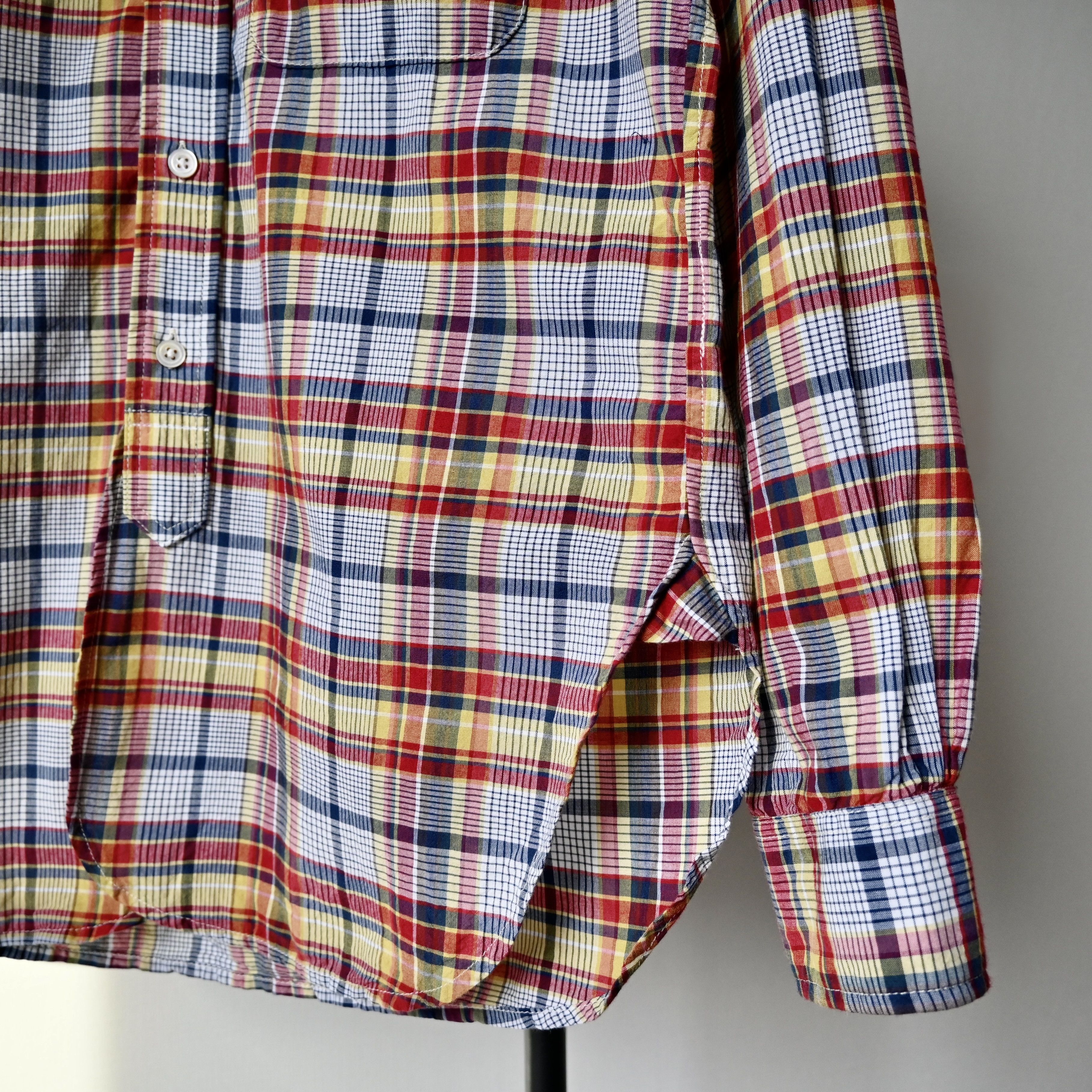 Engineered Garments Engineered Garments 19th century BD shirt, cotton madras Size US XS / EU 42 / 0 - 9 Thumbnail