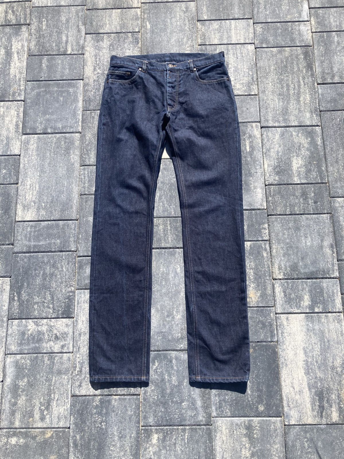 Maison Margiela Vintage Maison Martin Margiela Blue Straight Jeans Archive Size US 30 / EU 46 - 1 Thumbnail
