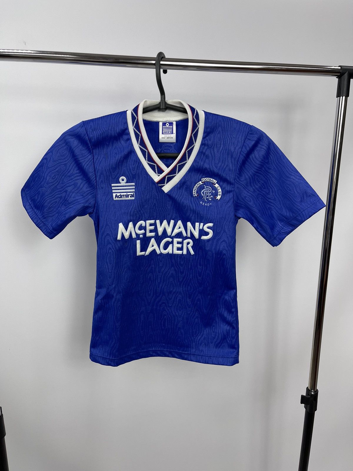 Nike Rangers Home Football Shirt 1990/92 Size 56/61 cms Admiral Size US XXS / EU 40 - 1 Thumbnail