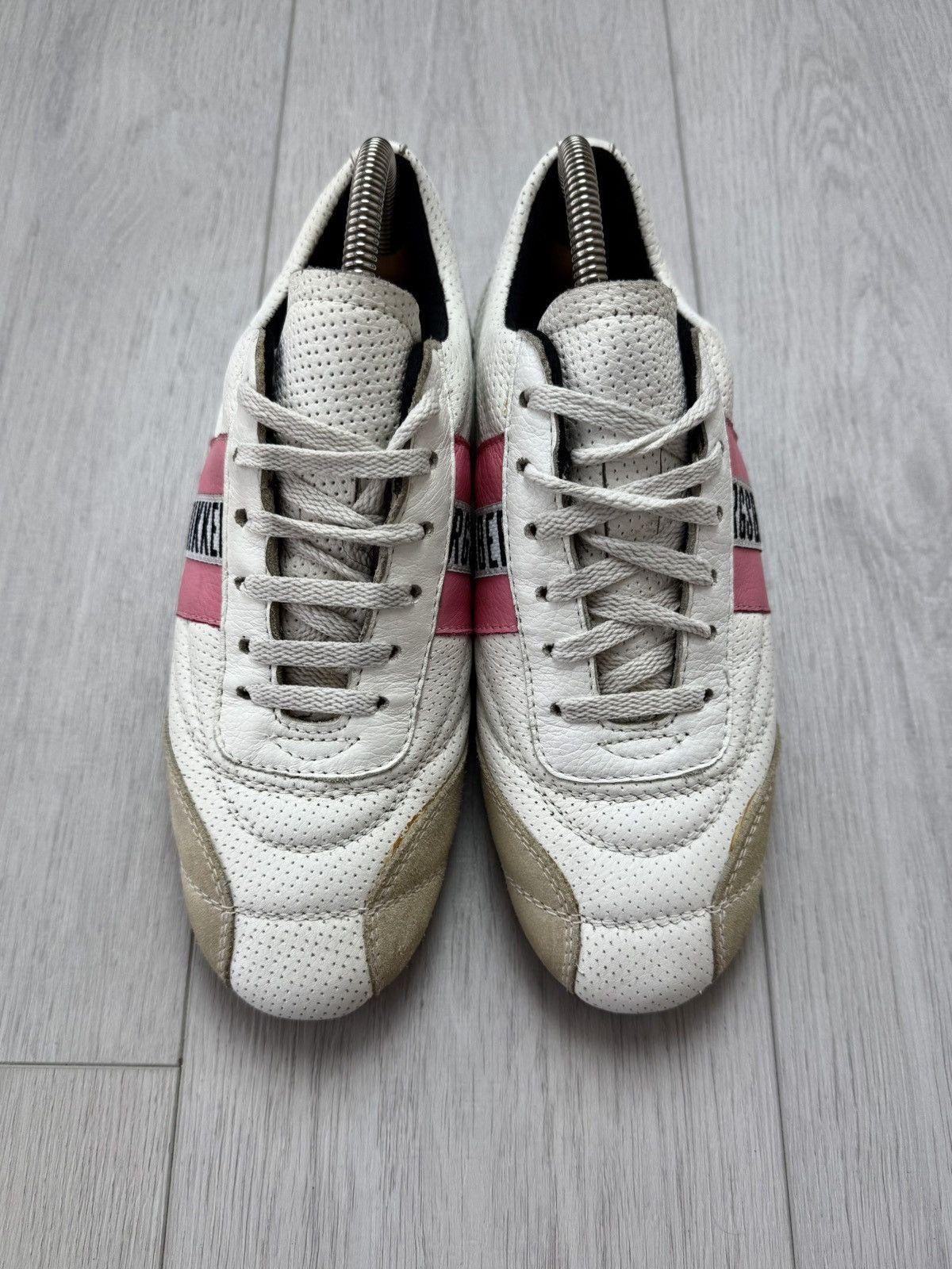Dirk Bikkembergs Vintage Dirk Bikkembergs Soccer Sneakers Cleats Leather Y2K Size US 7 / IT 37 - 4 Thumbnail