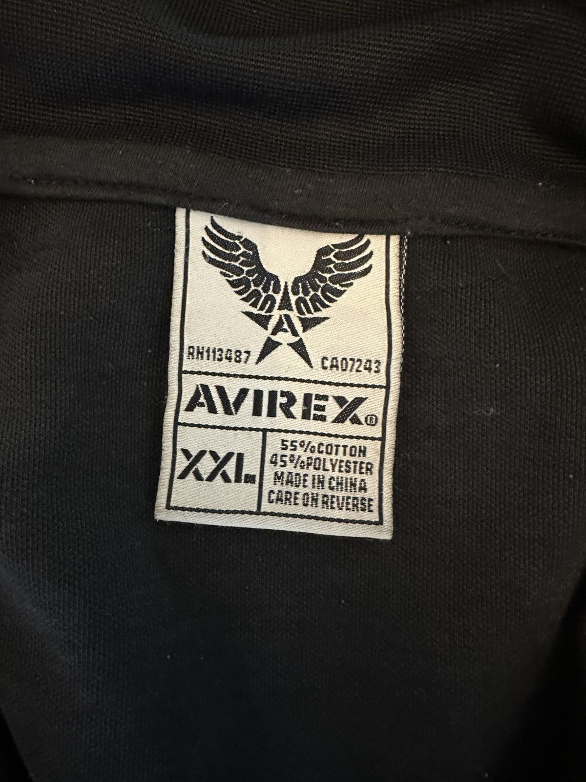 Avirex VTG Avirex Men’s Patch Sweatshirt-Broken Zipper-Size XXL Size US XL / EU 56 / 4 - 7 Thumbnail