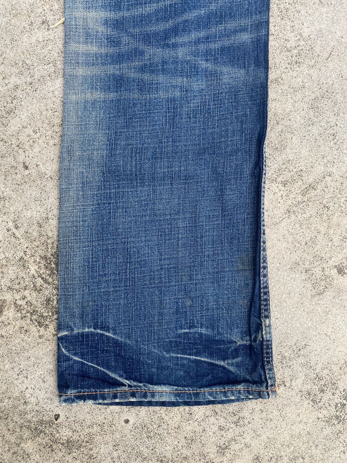 If Six Was Nine × Japanese Brand × Ruehl No. 925 Flare Jeans Ruehl No 925 Distressd Clawmark Size US 34 / EU 50 - 17 Thumbnail