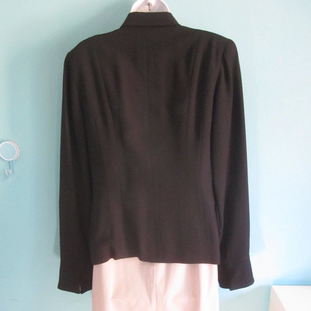 Nicole Miller Nicole Miller Vintage Black Designer Blazer Size 8 Size M / US 6-8 / IT 42-44 - 4 Thumbnail