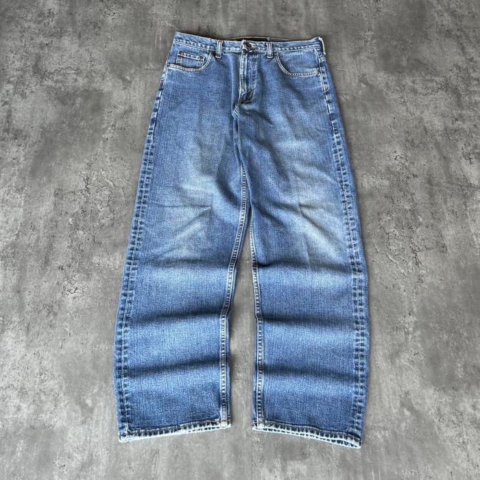 Vintage Y2K Lucky Brand Baggy Skater Grunge Cyber Streetwear Jeans