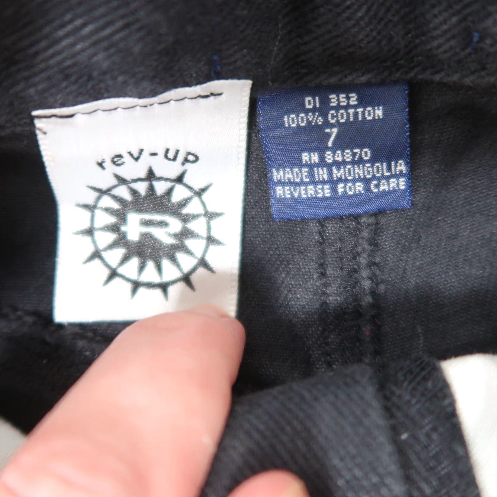 Vintage VINTAGE 90s Rev-Up black denim high rise jean mini skirt XS Women Short 25" 100% Cotton Short 80s 90s Skirt Girls Women Size 26" / US 2 / IT 38 - 4 Thumbnail