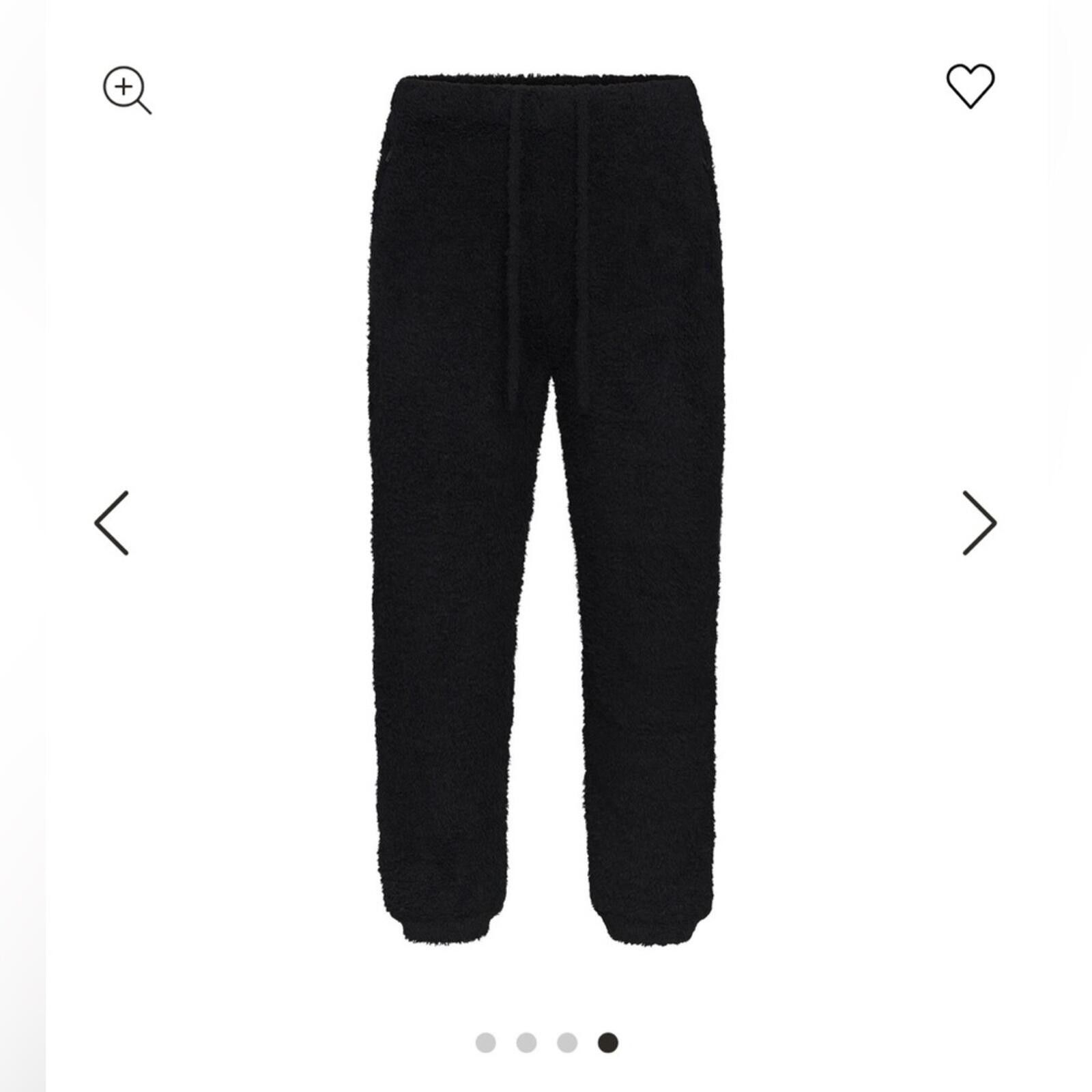 Swims SKIMS Black Cozy Track Joggers Size 32" / US 10 / IT 46 - 3 Thumbnail