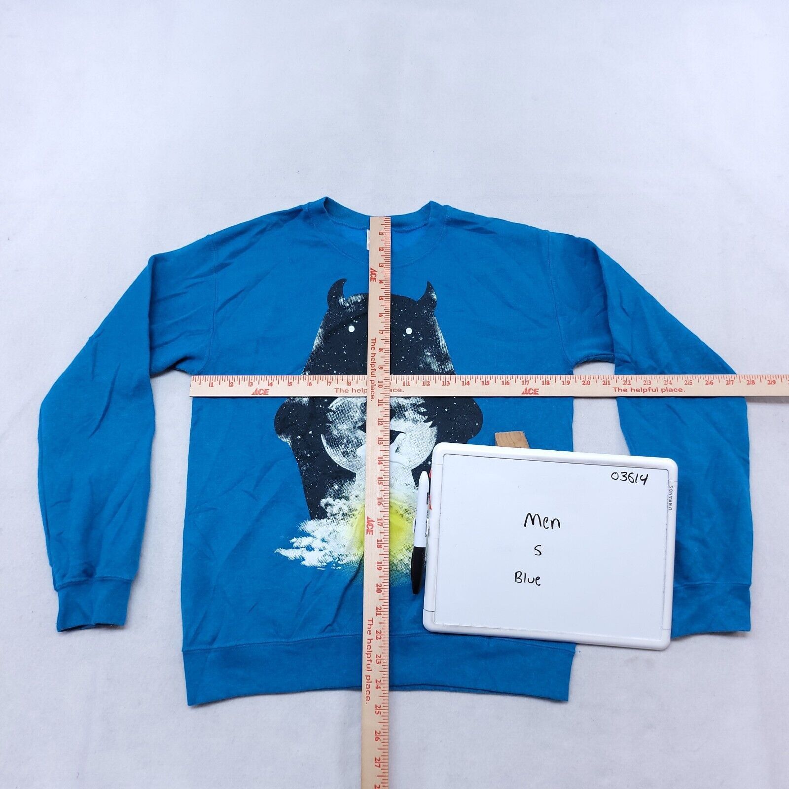 Gildan Gildan Casual Pullover Sweatshirt Mens Size Small S Blue Size US S / EU 44-46 / 1 - 7 Thumbnail