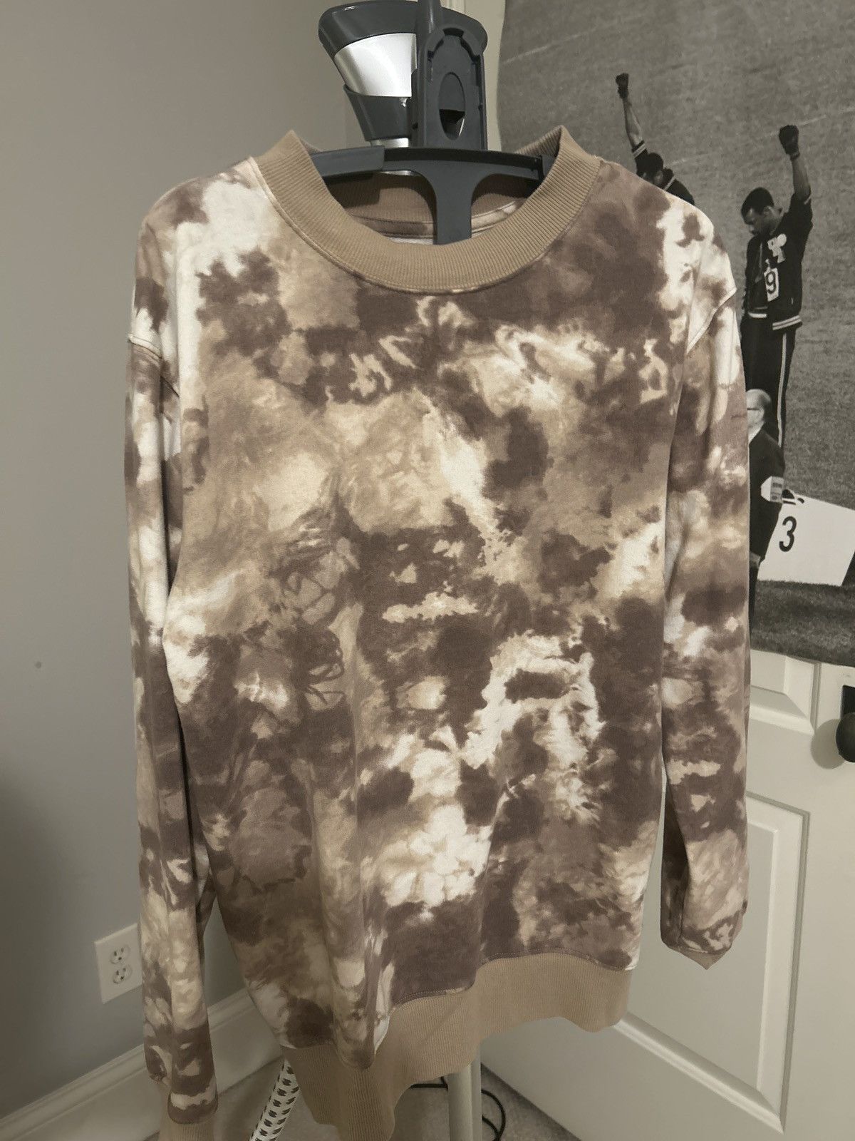 Vintage Beige Original Use Brown Bleach Dye Sweater Size US XS / EU 42 / 0 - 2 Thumbnail