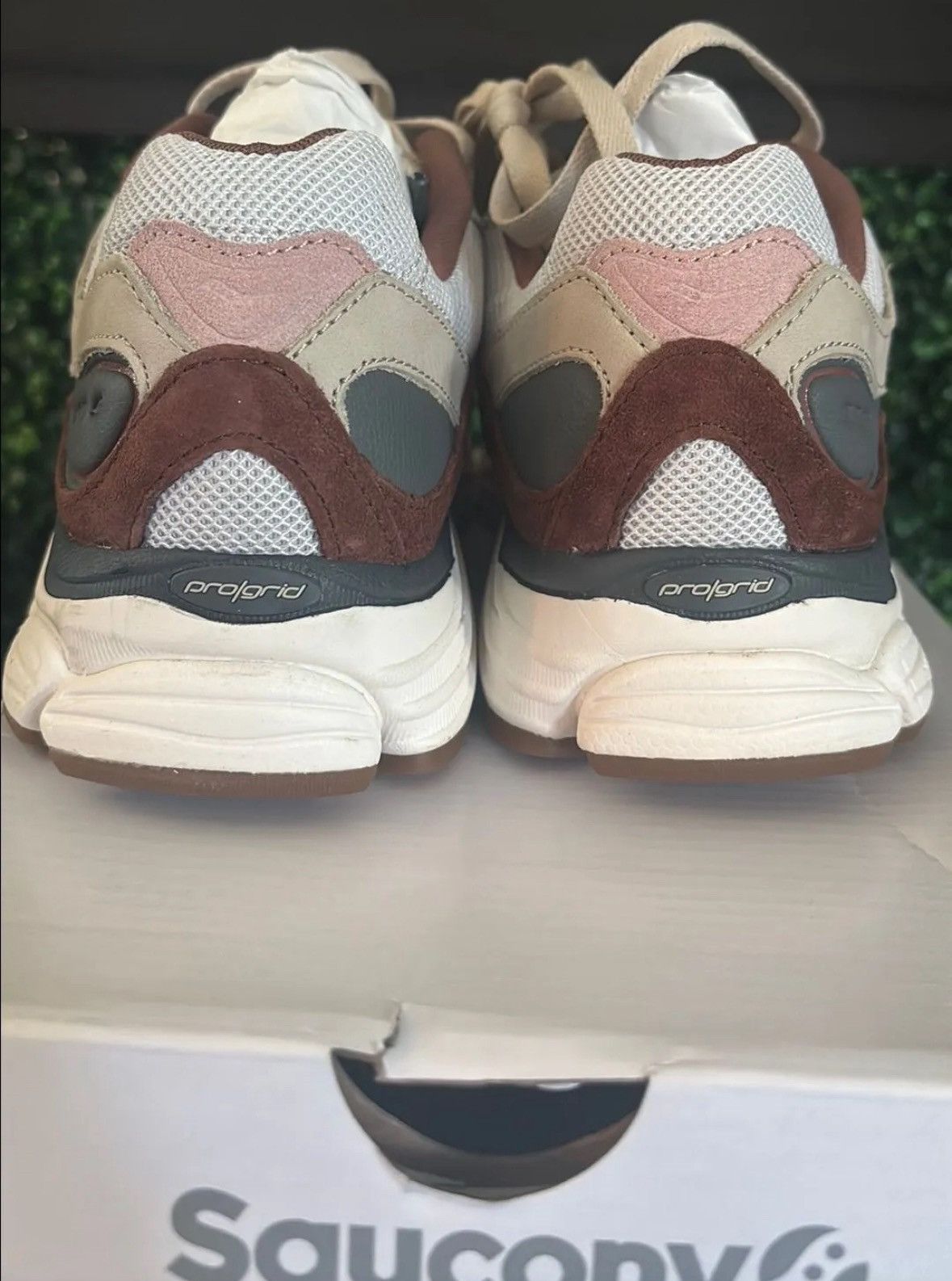 Saucony Saucony ProGrid Omni 9 “Beige/Grey/Brown/Pink Size US 8.5 / EU 41-42 - 6 Thumbnail