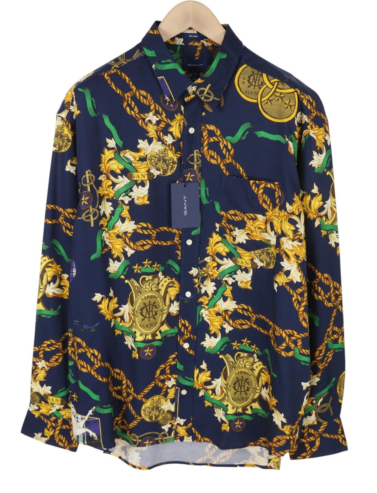 REL CHAIN PRINT LYOCELL TOWN L Evening Relaxed 87512