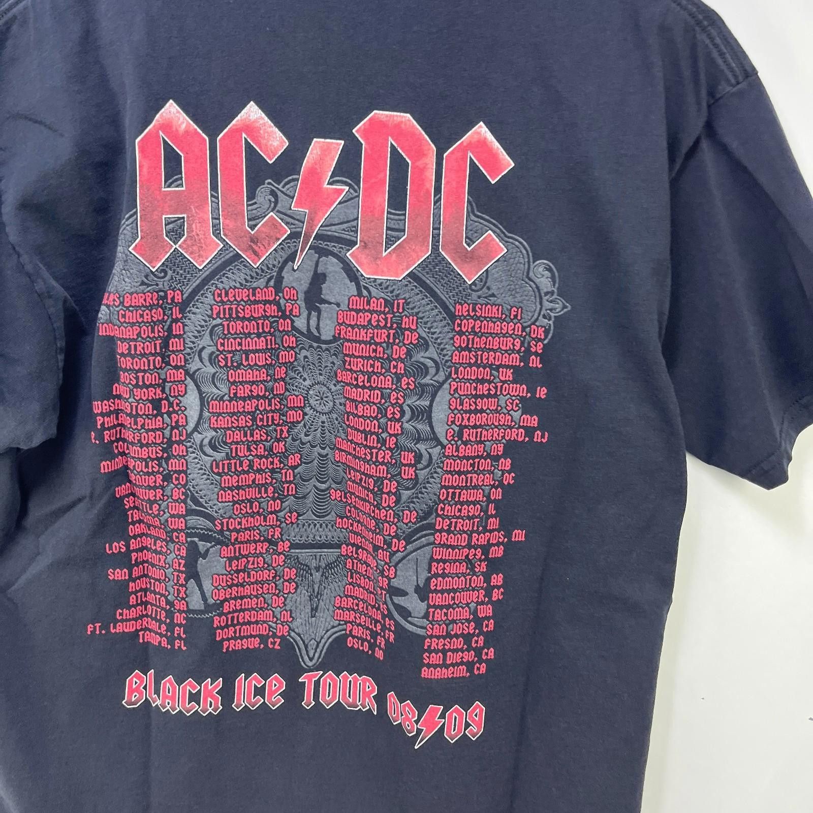 Vintage Vintage ACDC Y2K Tour T Shirt Large Size US L / EU 52-54 / 3 - 5 Thumbnail