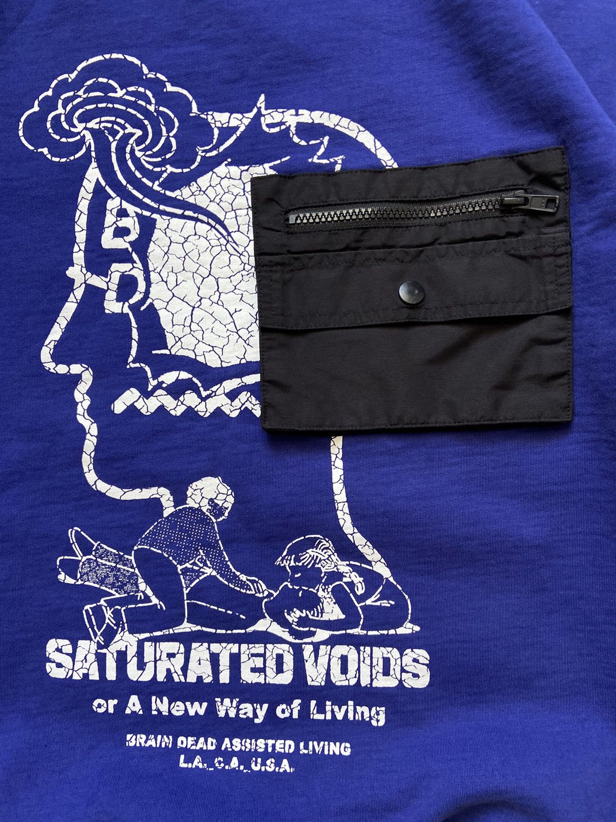 Brain Dead Brain Dead Saturated Voids Pocket Sweatshirt Size US L / EU 52-54 / 3 - 2 Thumbnail