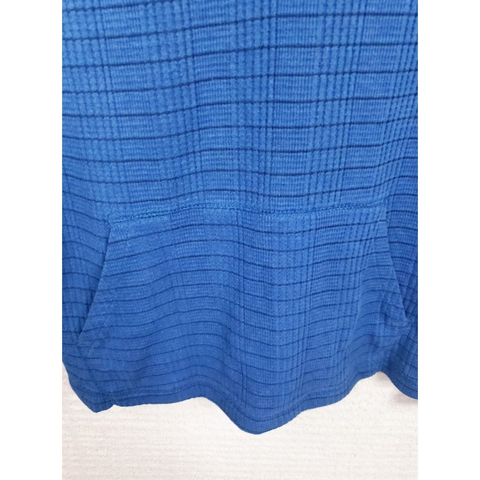 Hurley Hurley Henley Hoodie Shirt Men's M Blue Striped Hooded Long Sleeve Pullover Size US M / EU 48-50 / 2 - 4 Thumbnail