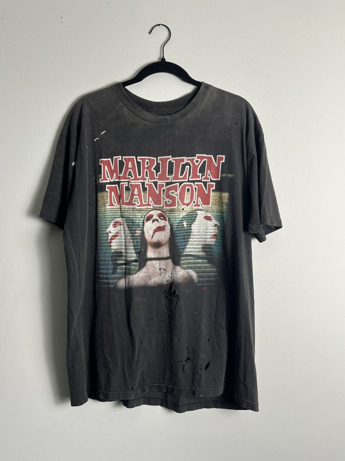 Marilyn Manson Vintage Marilyn Manson Sweet Dreams Shirt Size US L / EU 52-54 / 3 - 1 Thumbnail