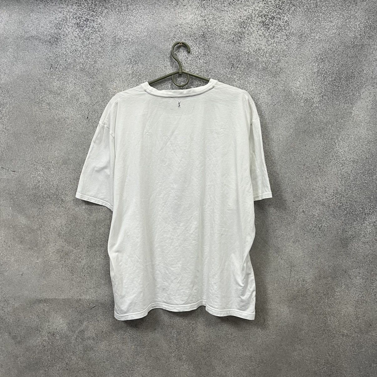 Yves Saint Laurent Vintage YSL Yves Saint Lauren T-Shirt Big Logo White Size US XL / EU 56 / 4 - 9 Thumbnail