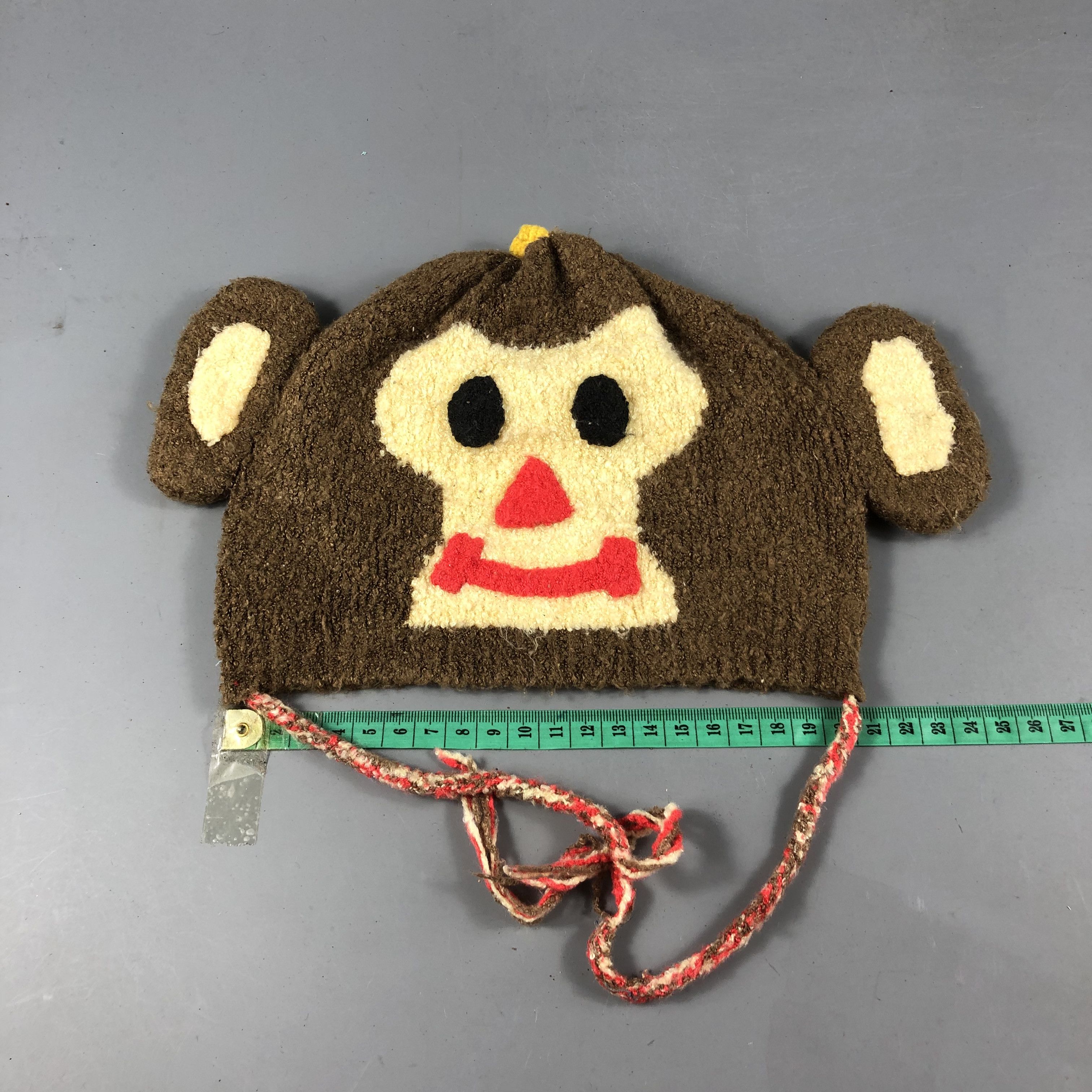 Vintage Monkey APE Kawaii Beanie Snowcap Snow Hat B817 Size ONE SIZE - 3 Thumbnail