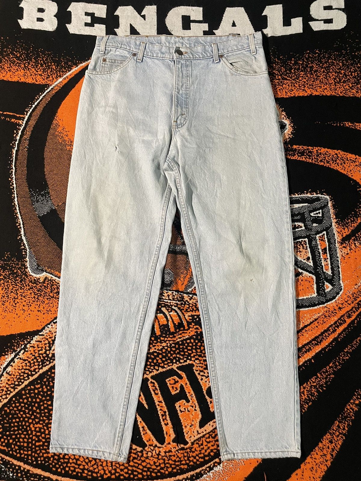 Levi's Vintage Levi’s 550 Relaxed Fit Tapered Leg Jeans Pants 90s Size US 36 / EU 52 - 1 Thumbnail