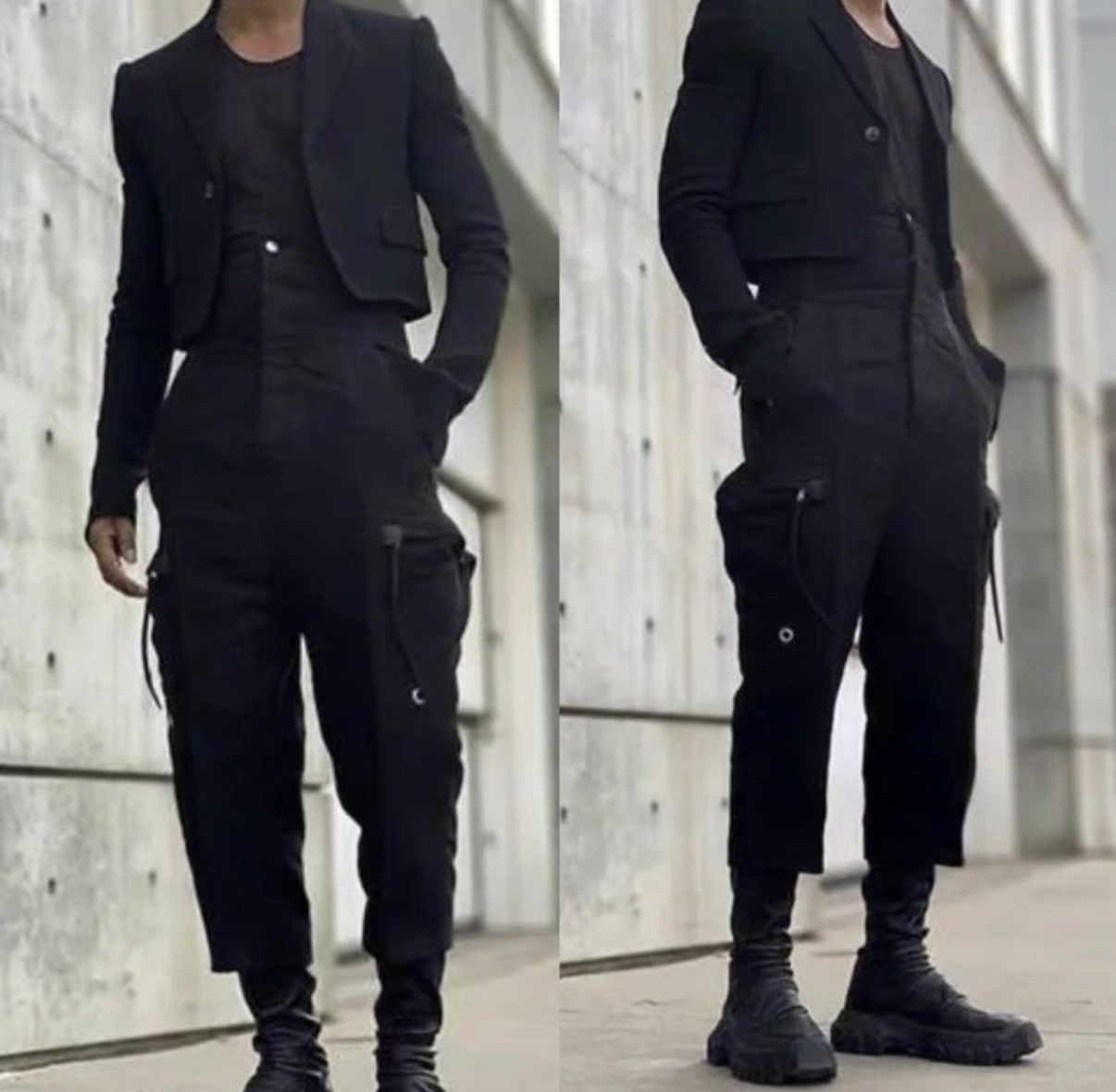 Rick Owens Rick Owens 18FW Runway High-Waist Cargo Pants Size US 38 / EU 54 - 6 Thumbnail