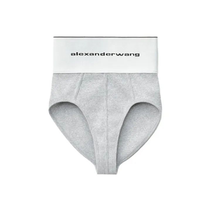 Alexander Wang Alexander Wang Logo Sports Bra in Gray 0079 Size XS / US 0-2 / IT 36-38 - 1 Thumbnail