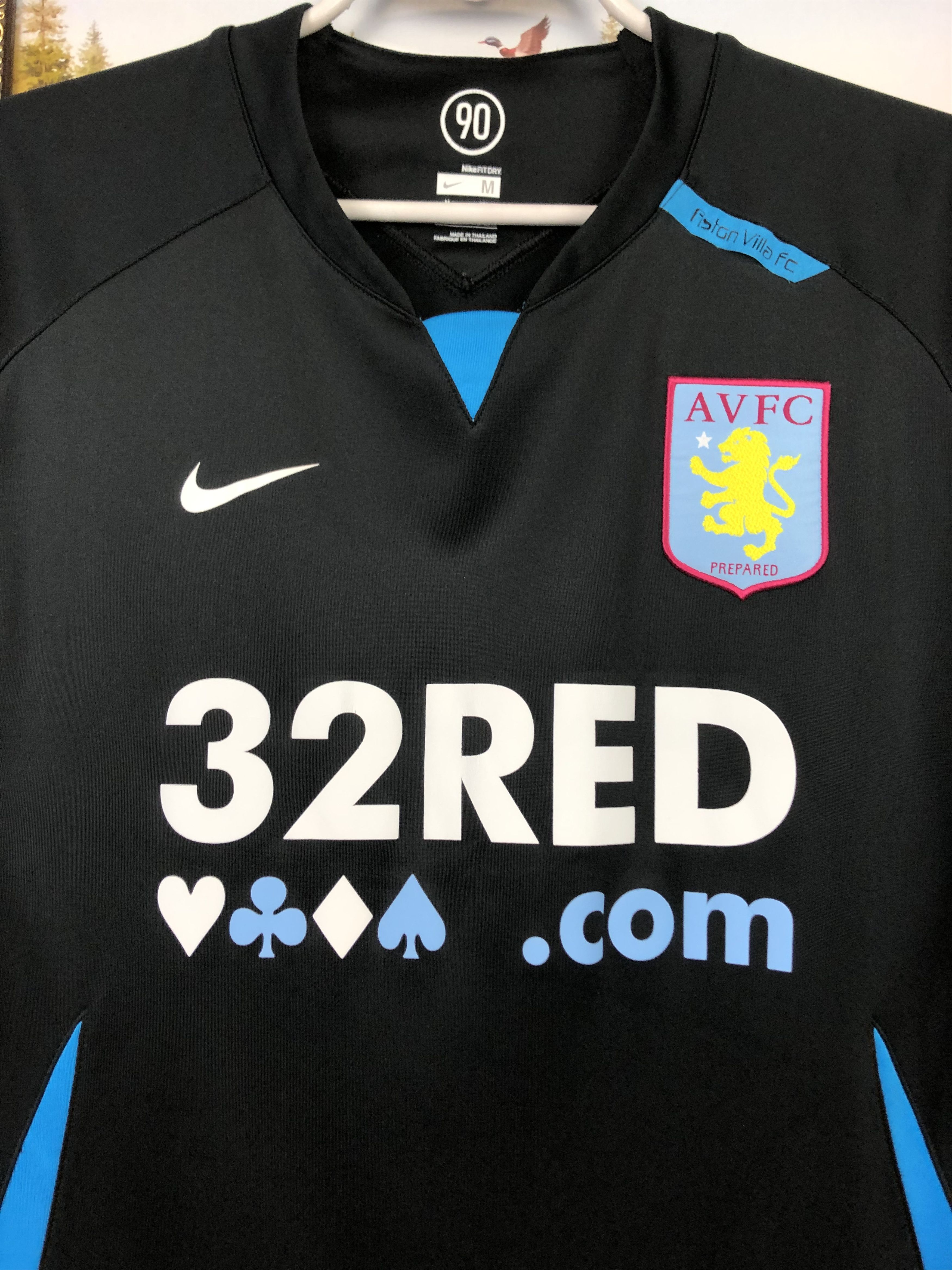 Nike Vintage Nike Aston Villa Training Football Shirt Jersey Size US M / EU 48-50 / 2 - 3 Thumbnail