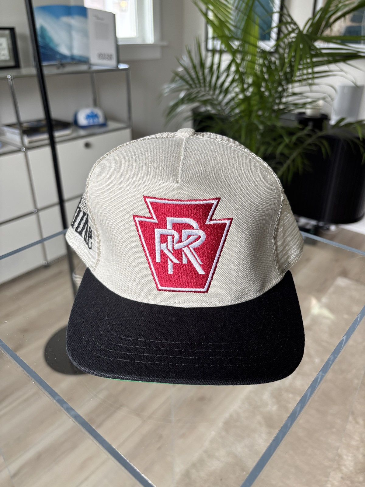 Rhude RHUDE TRIPLE R LOGO HAT Size ONE SIZE - 1 Thumbnail