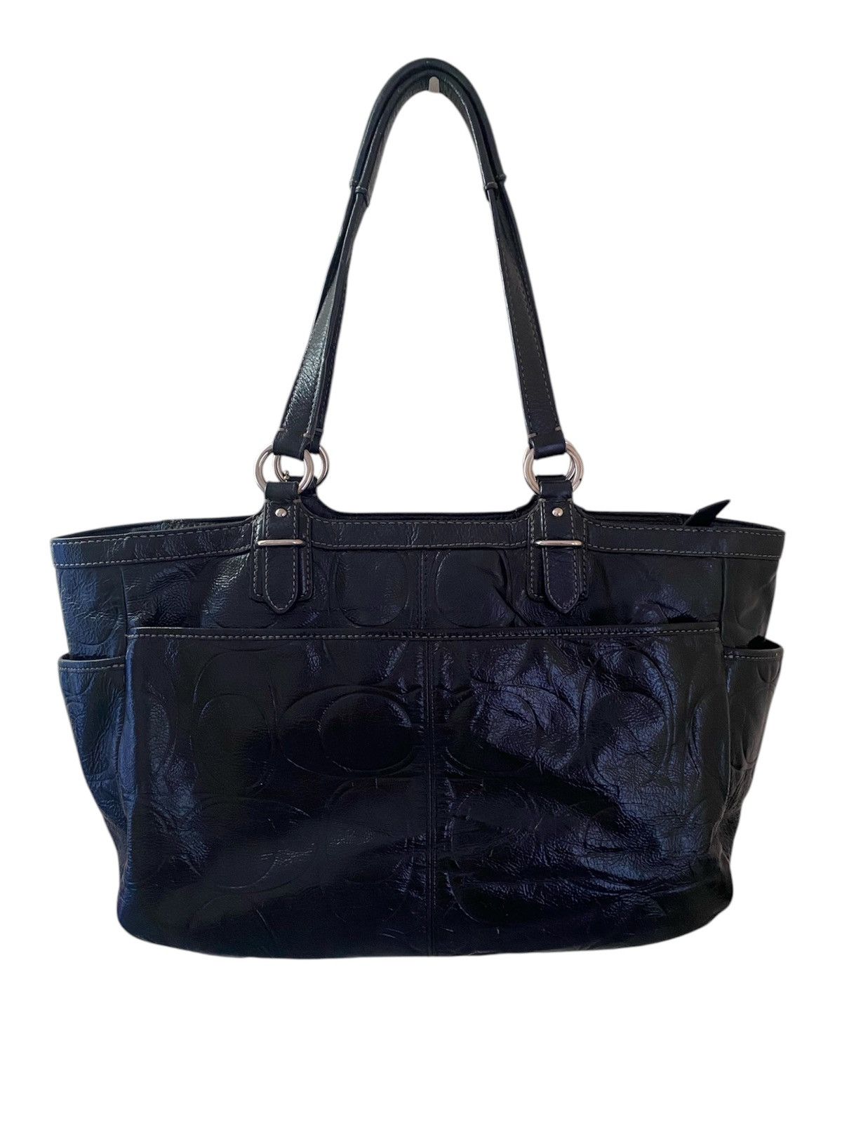 Coach VINTAGE COACH LEATHER HANDBAG Size ONE SIZE - 2 Thumbnail