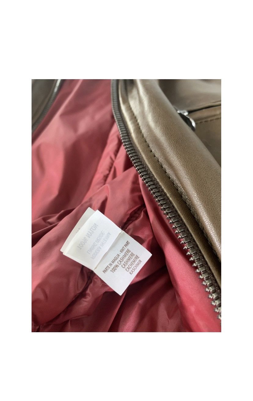 Brunello Cucinelli Brunello Cucinelli 🇮🇹 Brown Napa leather quilted bomber L NWT Size US L / EU 52-54 / 3 - 12 Thumbnail