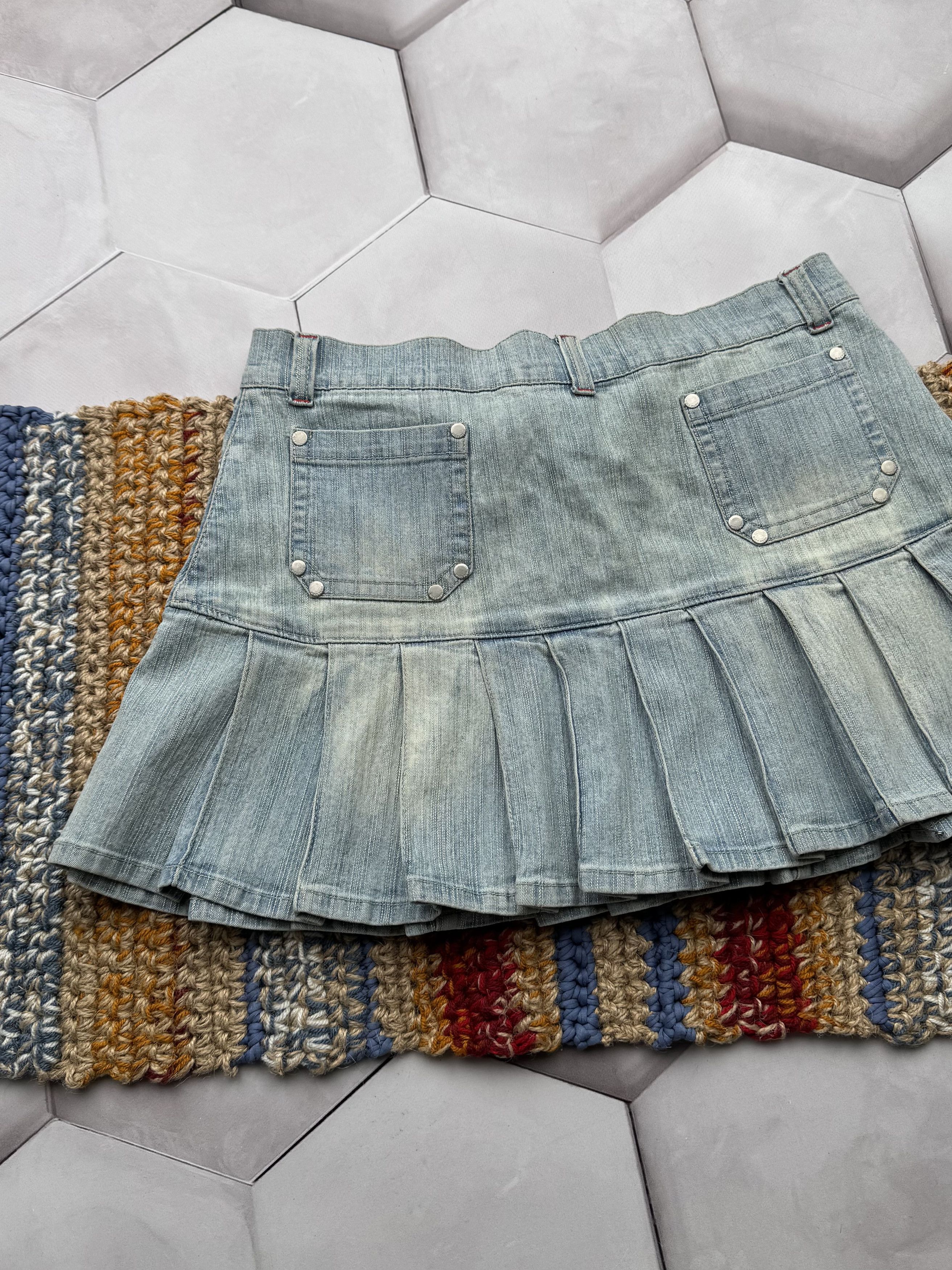 Vintage Vintage Flare Mini Skirt (E4) Size 30" / US 8 / IT 44 - 5 Thumbnail
