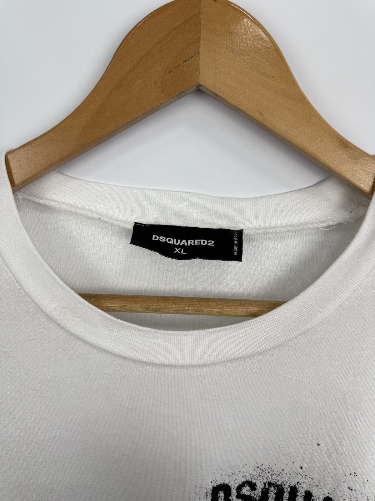 Dsquared2 🇮🇹 Y2K Dsquared2 Icon Big Logo T-Shirt Rare Retro Hype Size US XL / EU 56 / 4 - 5 Thumbnail