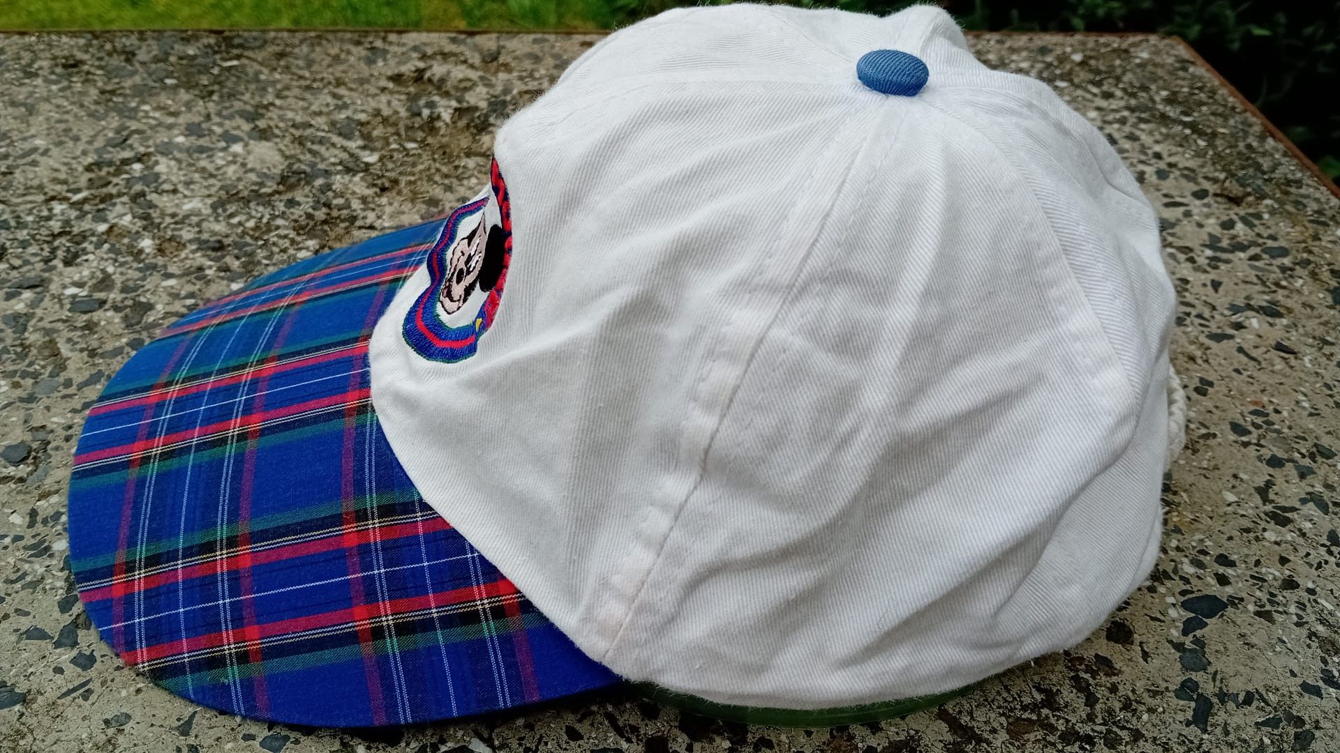 Disney × Mickey Mouse × Vintage Mickey Mouse Disney Vintage Mickey Unlimited Plaid Brim Hat Size ONE SIZE - 3 Thumbnail