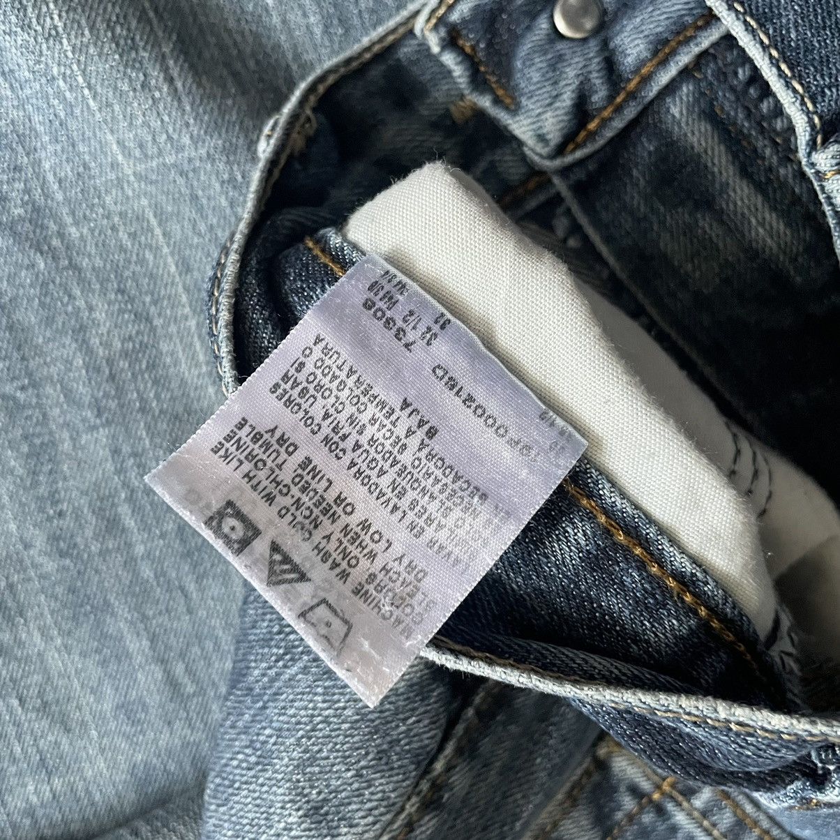 Lee Lee Relaxed Ripped Indigo Vintage Jeans Size US 34 / EU 50 - 8 Thumbnail