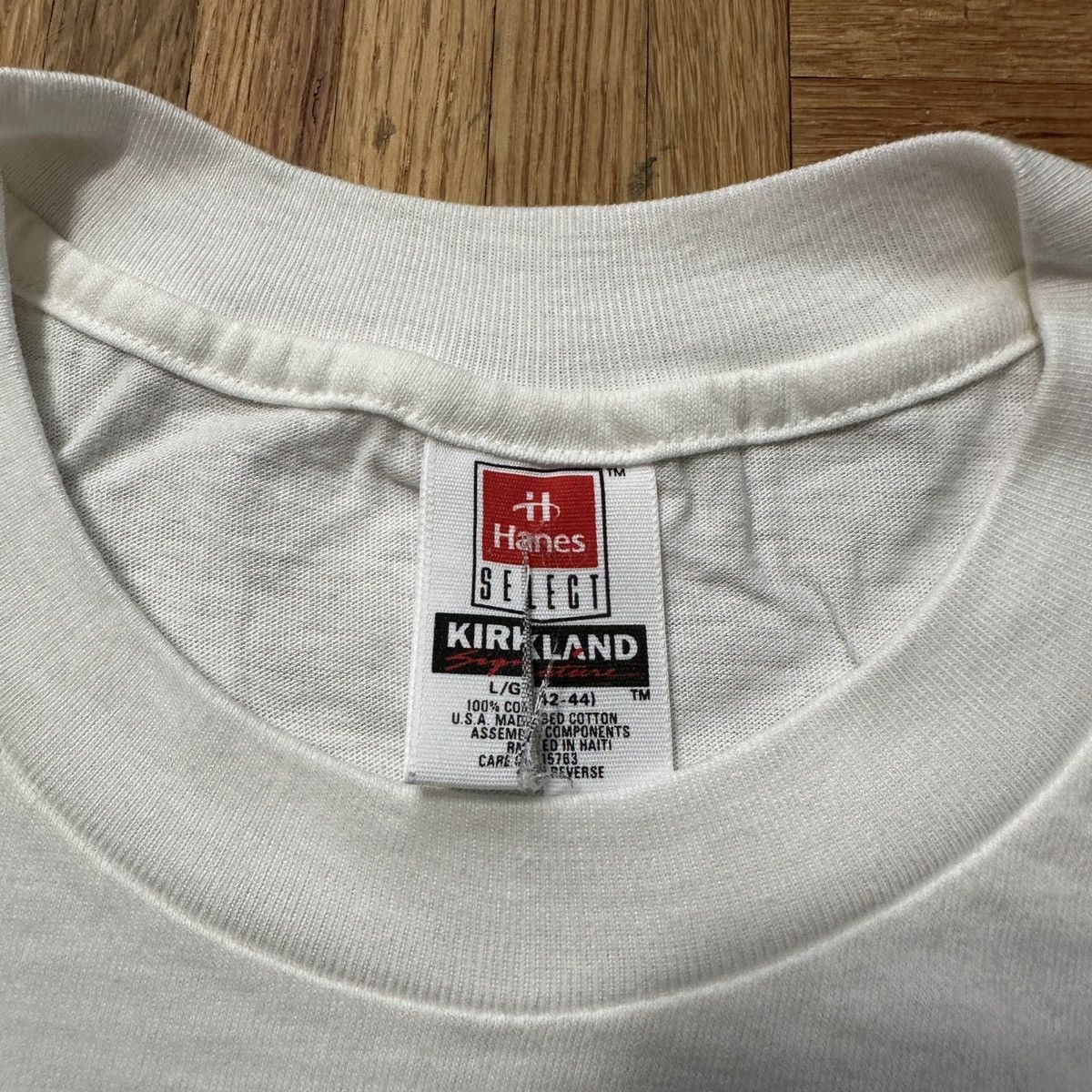 Hanes Vintage 1998 Belmont Stakes tee Size US L / EU 52-54 / 3 - 4 Thumbnail