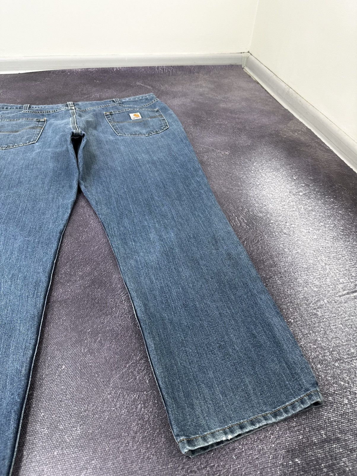 Carhartt Vintage Carhartt Faded American Opium Baggy USA Work Jeans Size US 42 / EU 58 - 4 Thumbnail
