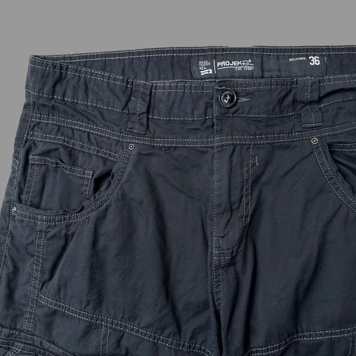 Vintage Vintage rave cargo shorts Size US 38 / EU 54 - 5 Thumbnail