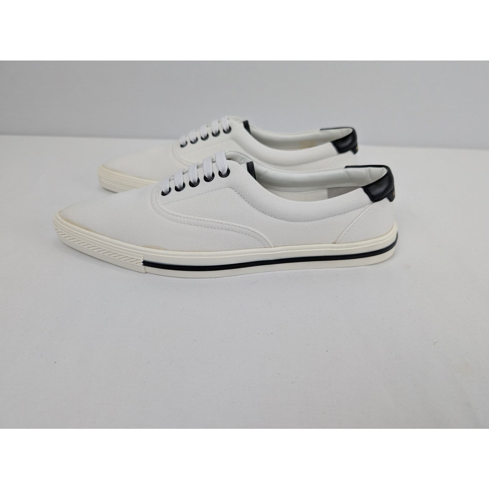 Saint Laurent Paris o1rshd1 Club Low top Sneakers in Off-White 44 Size US 11 / EU 44 - 12 Thumbnail