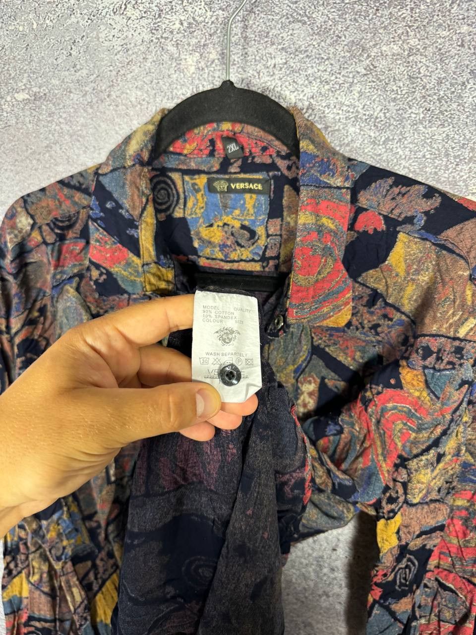 Versace Archive Vintage Versace Woman Shirt Printed Floral 2XL Size XXL / US 16-18 / IT 52-54 - 8 Thumbnail