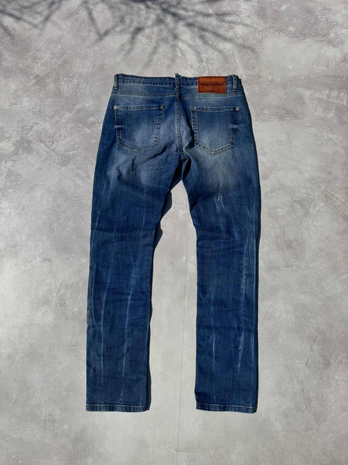 Dsquared2 Dsquared2 Distressed Effect Y2k Slim Fit Men's Jeans Size US 32 / EU 48 - 2 Thumbnail