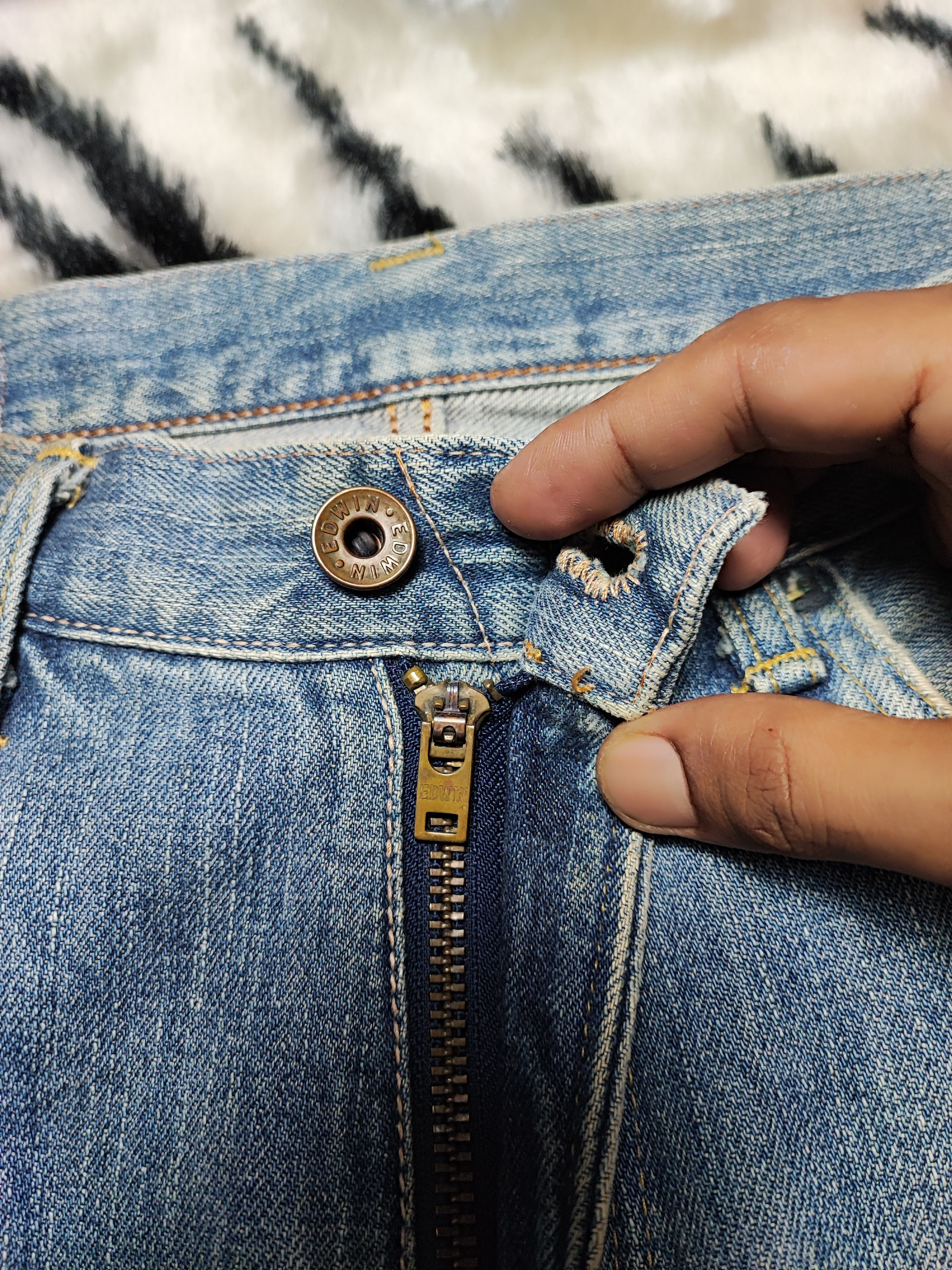 Edwin × Self Edge Edwin Selvedge 505 Denim Jeans Size US 29 - 15 Thumbnail