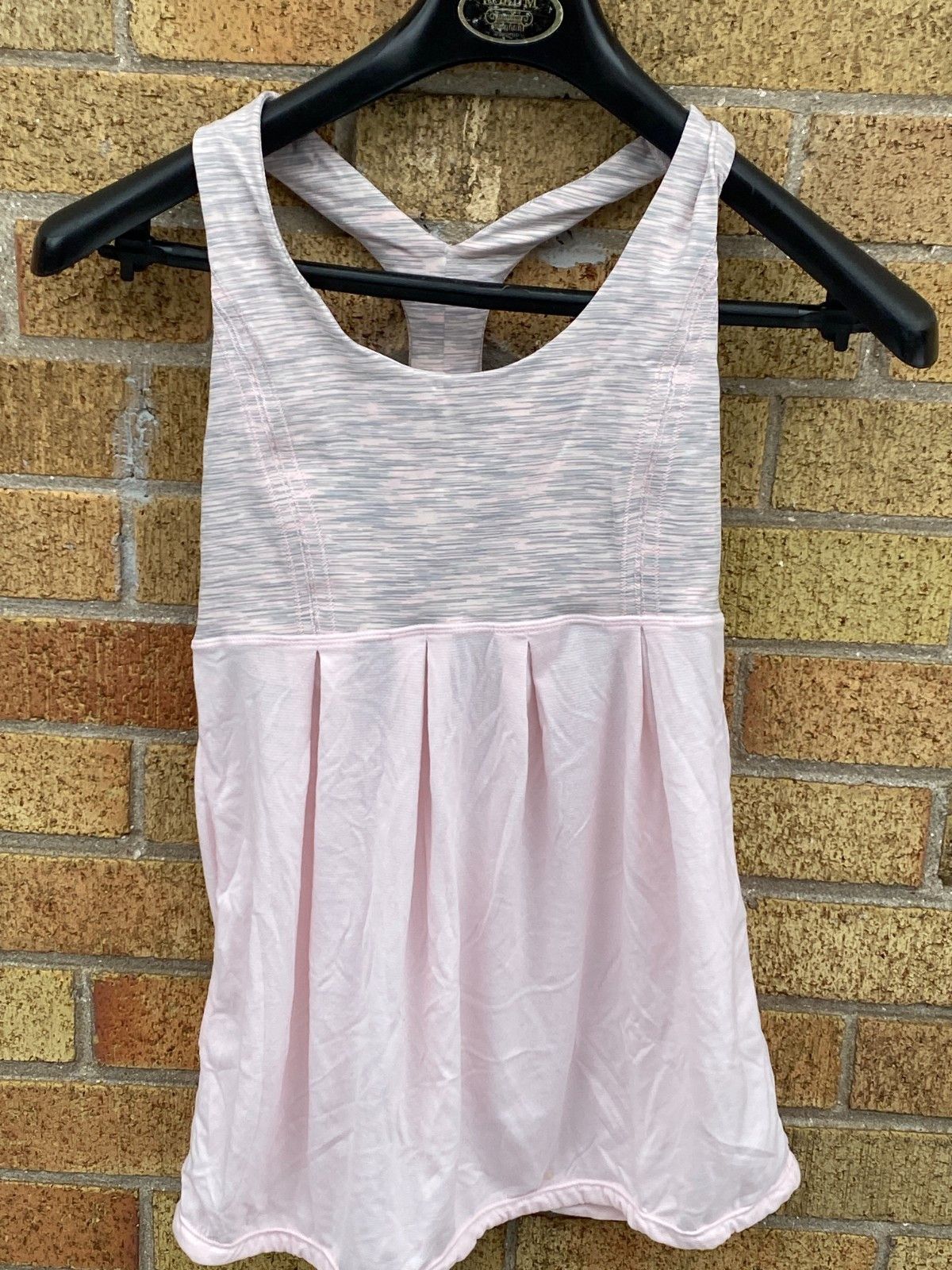 Lululemon Lululemon On Track Tank Top Pink Dance Shirt Size 2 Athleti Size XS / US 0-2 / IT 36-38 - 3 Thumbnail