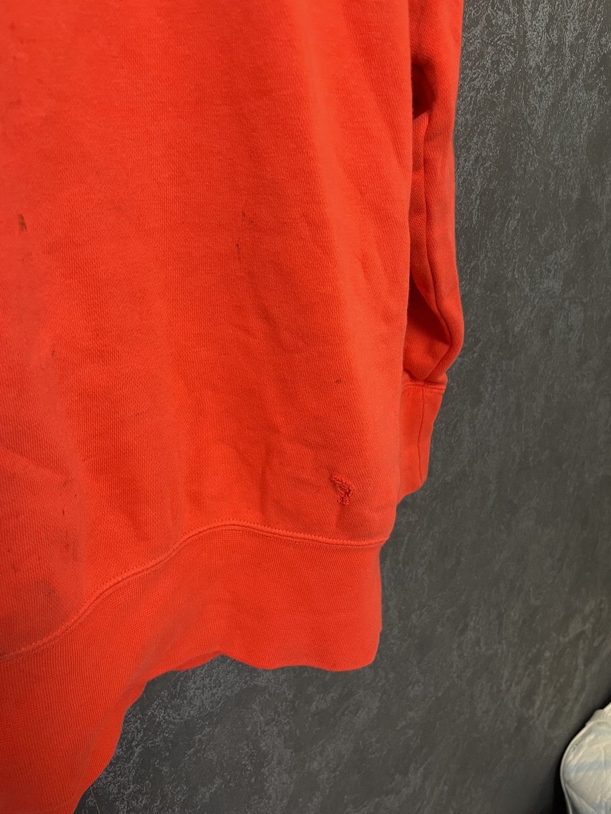 Nike × Vintage Nike Sweatshirt Crewneck Swoosh Logo Drill Y2K Style Size US S / EU 44-46 / 1 - 3 Thumbnail
