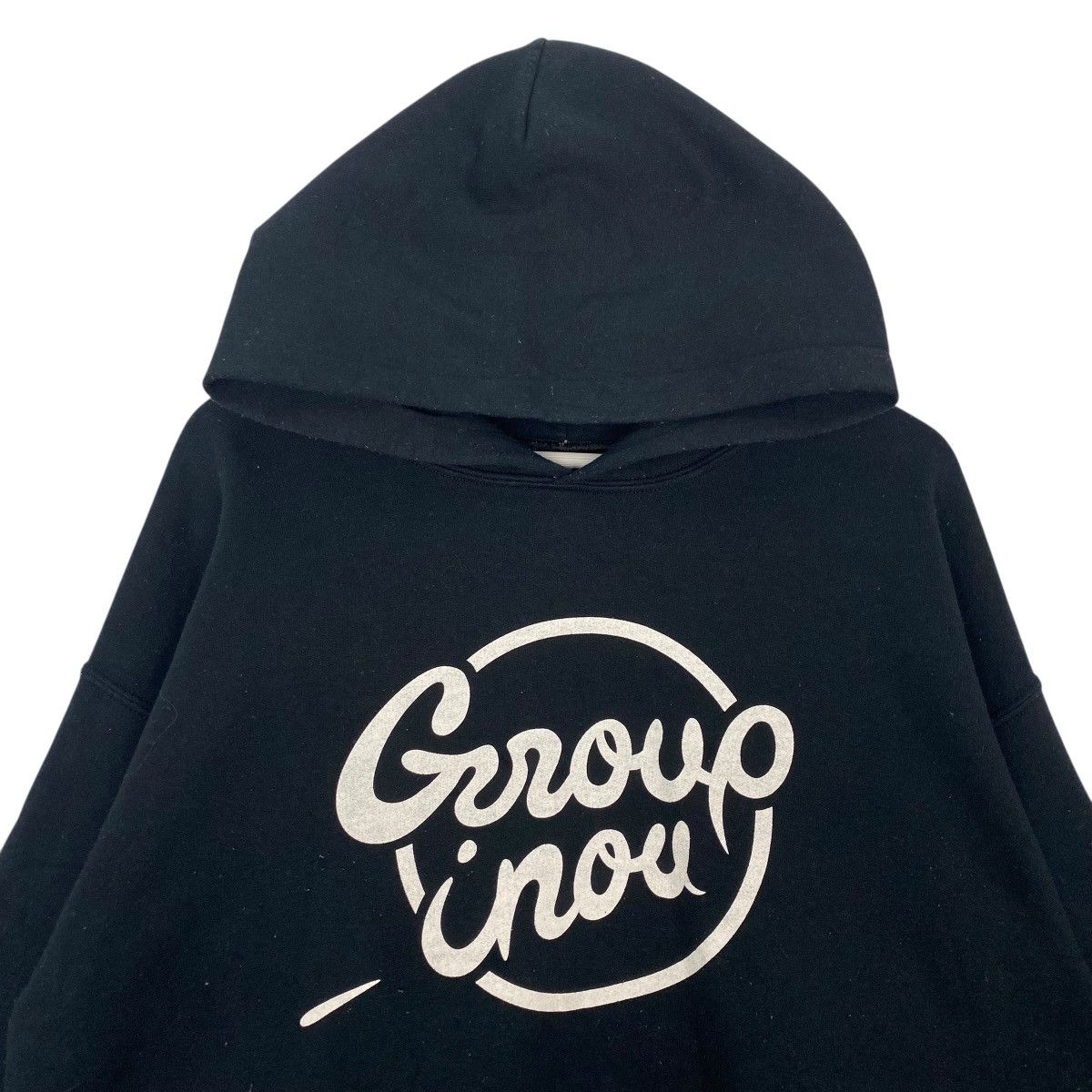 Vintage Japanese Hip Hop Duo Group_Inou Hoodie Sweater Black