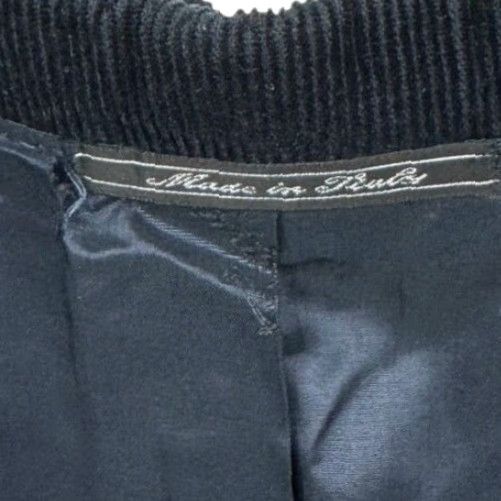 Vintage Scappino Blazer Blue 3-Button Corduroy 100% Cotton 42R Men Jacket Coat Vintage No Size 42R - 5 Thumbnail