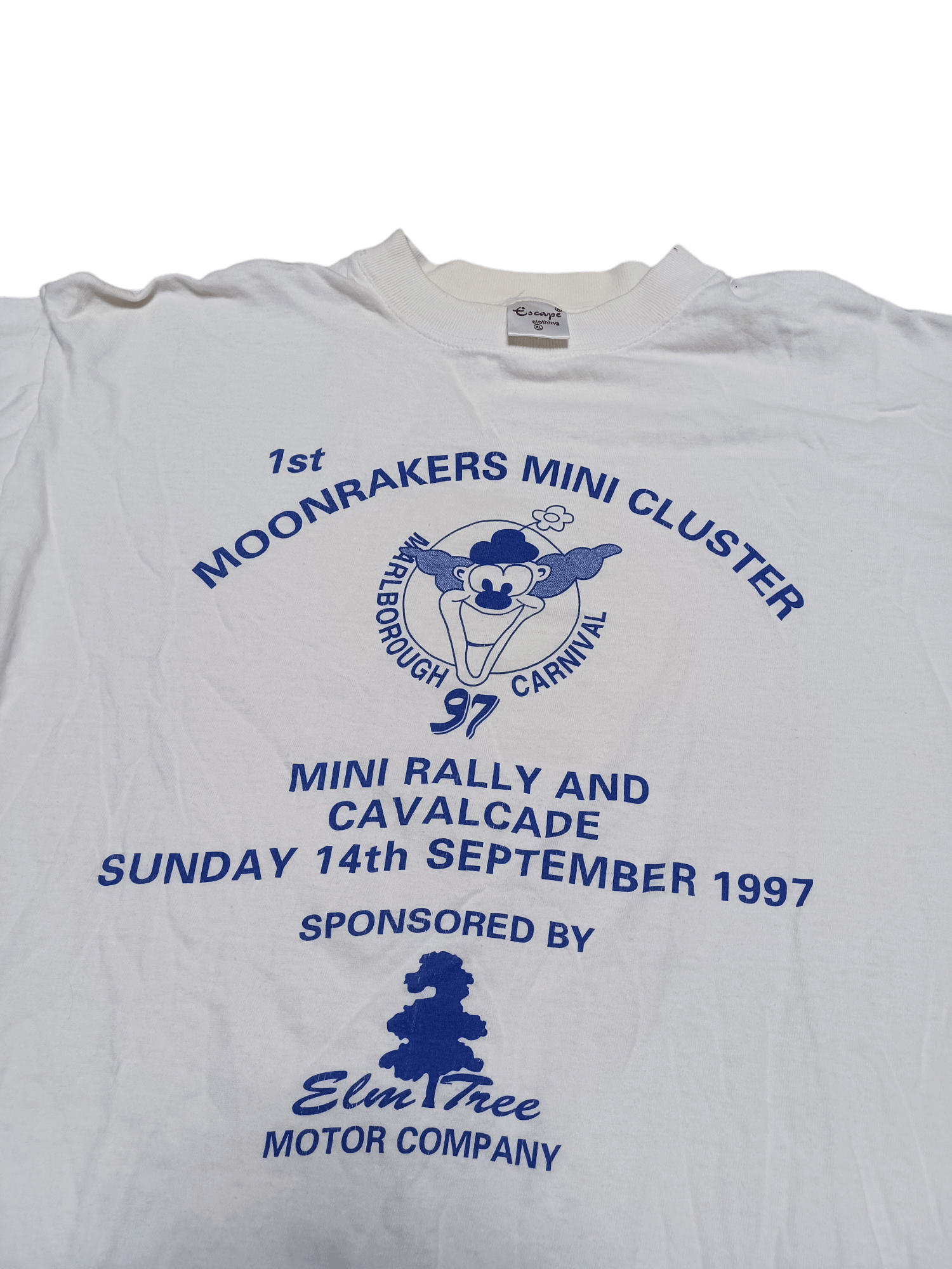 Vintage 1997 VINTAGE ESCAPE RALLY AND CAVALCADE TEE Size US XL / EU 56 / 4 - 2 Thumbnail