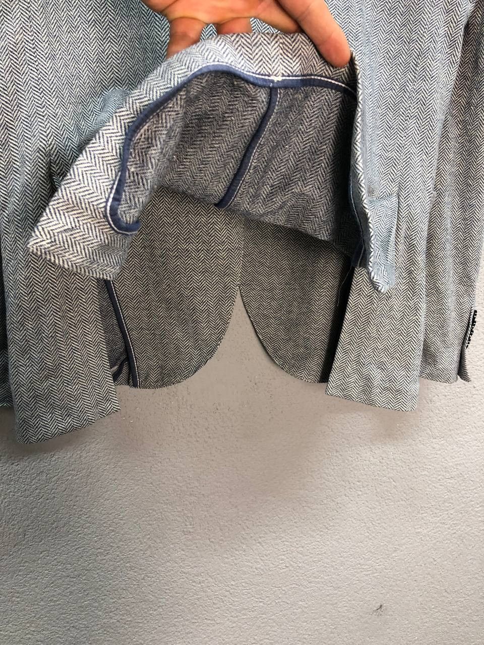 Circolo 1901 Circolo1901 linen mens blazer jacket size 58 / XL Size 54R - 15 Thumbnail